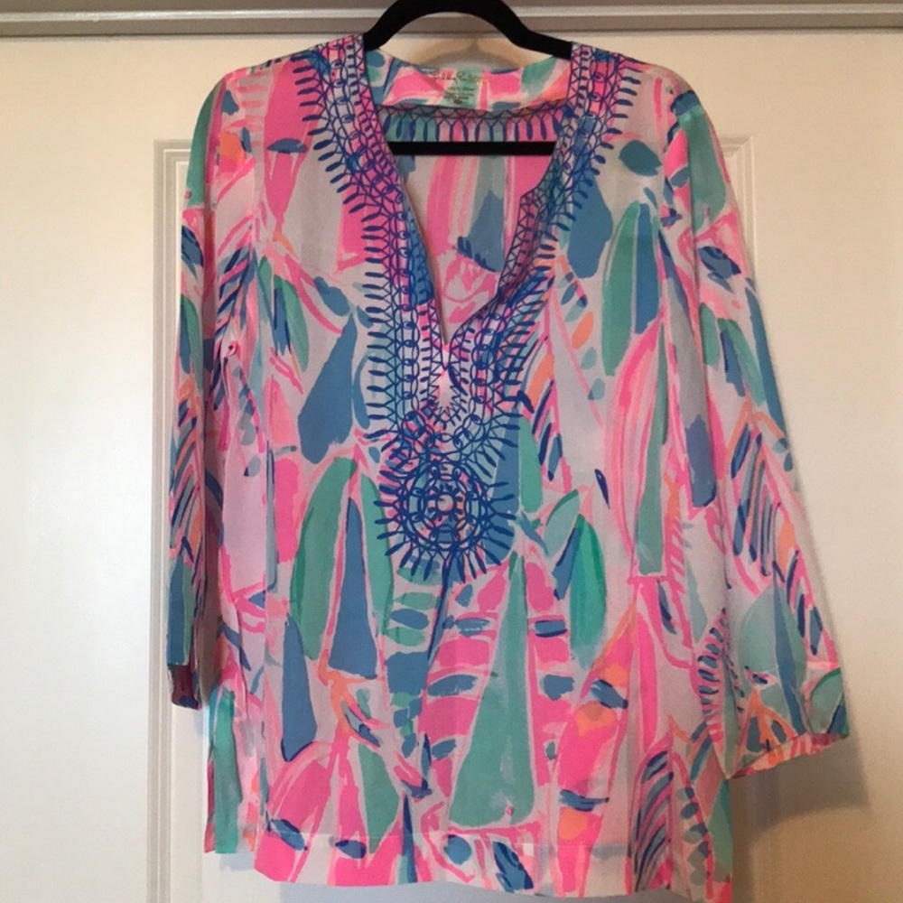 Lilly Pulitzer Silk Blouse